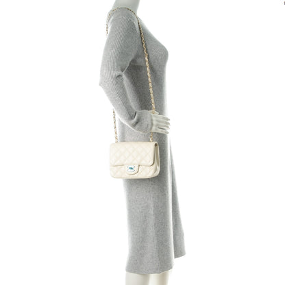 Chanel Caviar Quilted Mini Square Flap White 2 of 8