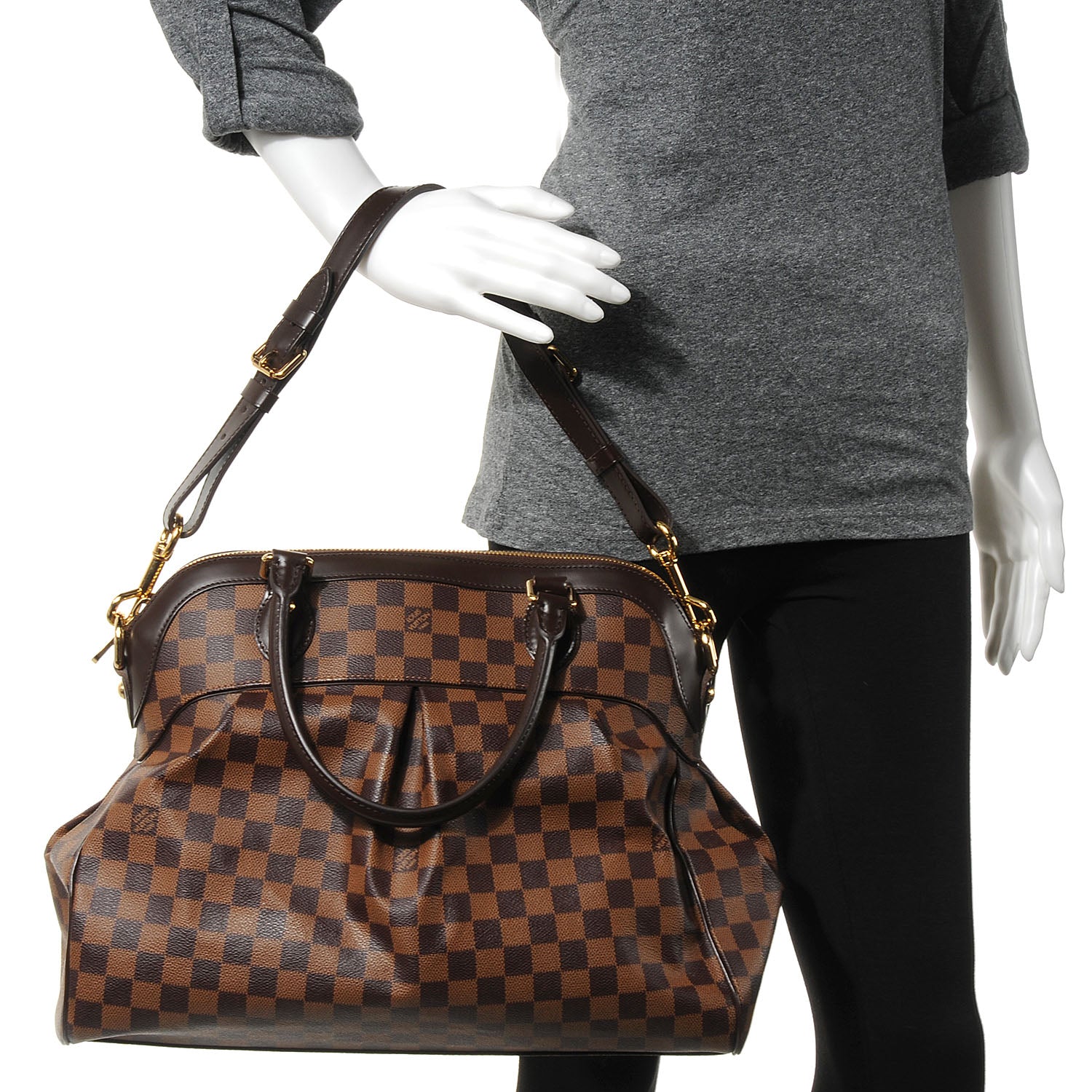 Louis Vuitton Damier Ebene Trevi GM 2 of 8