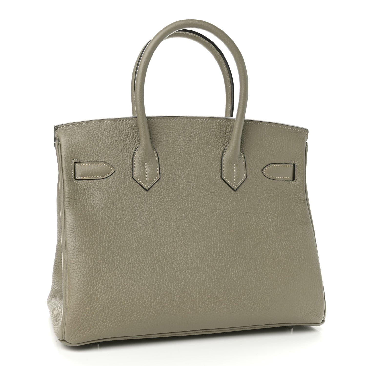 Hermes Taurillon Clemence Birkin 30 Sauge 2 of 10