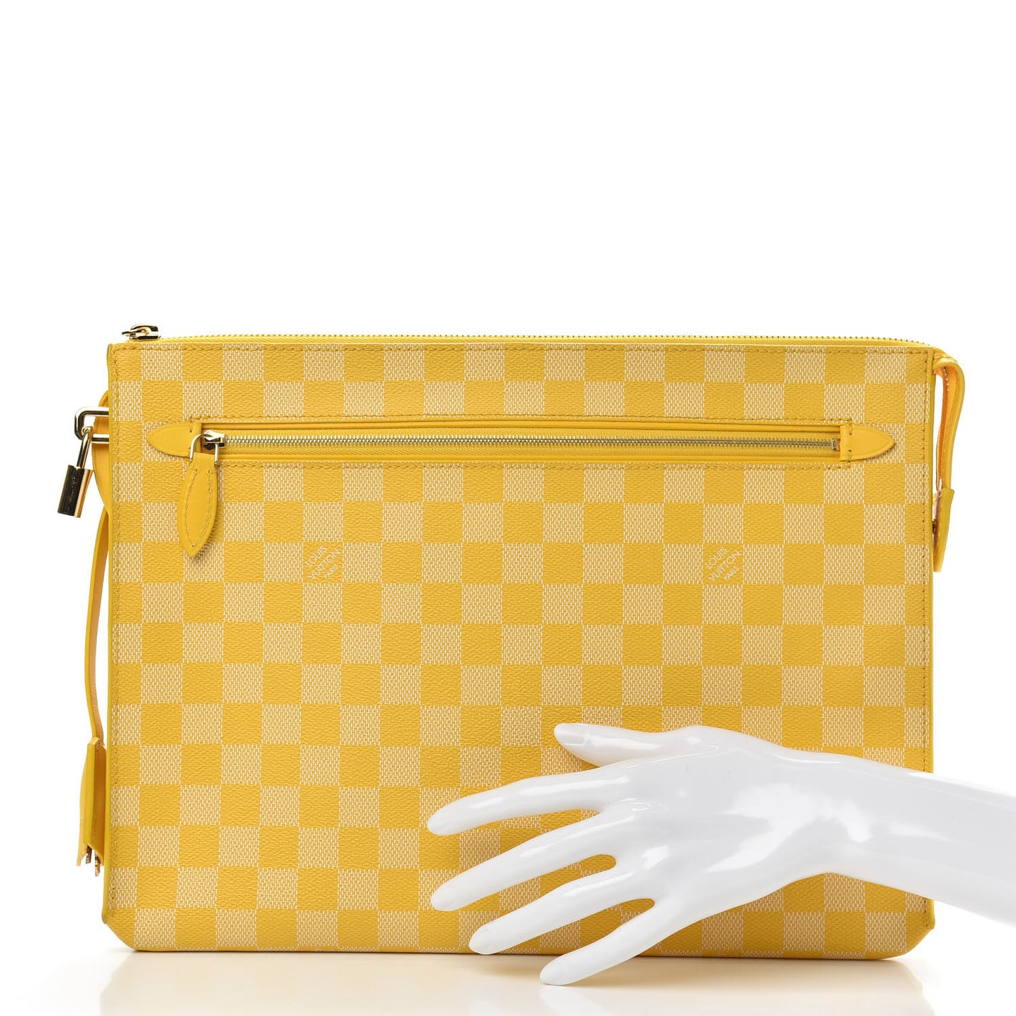 Damier Couleurs Kit Clutch Mimosa