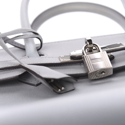 Hermes Epsom Birkin 30 Bleu Glacier 9 of 16