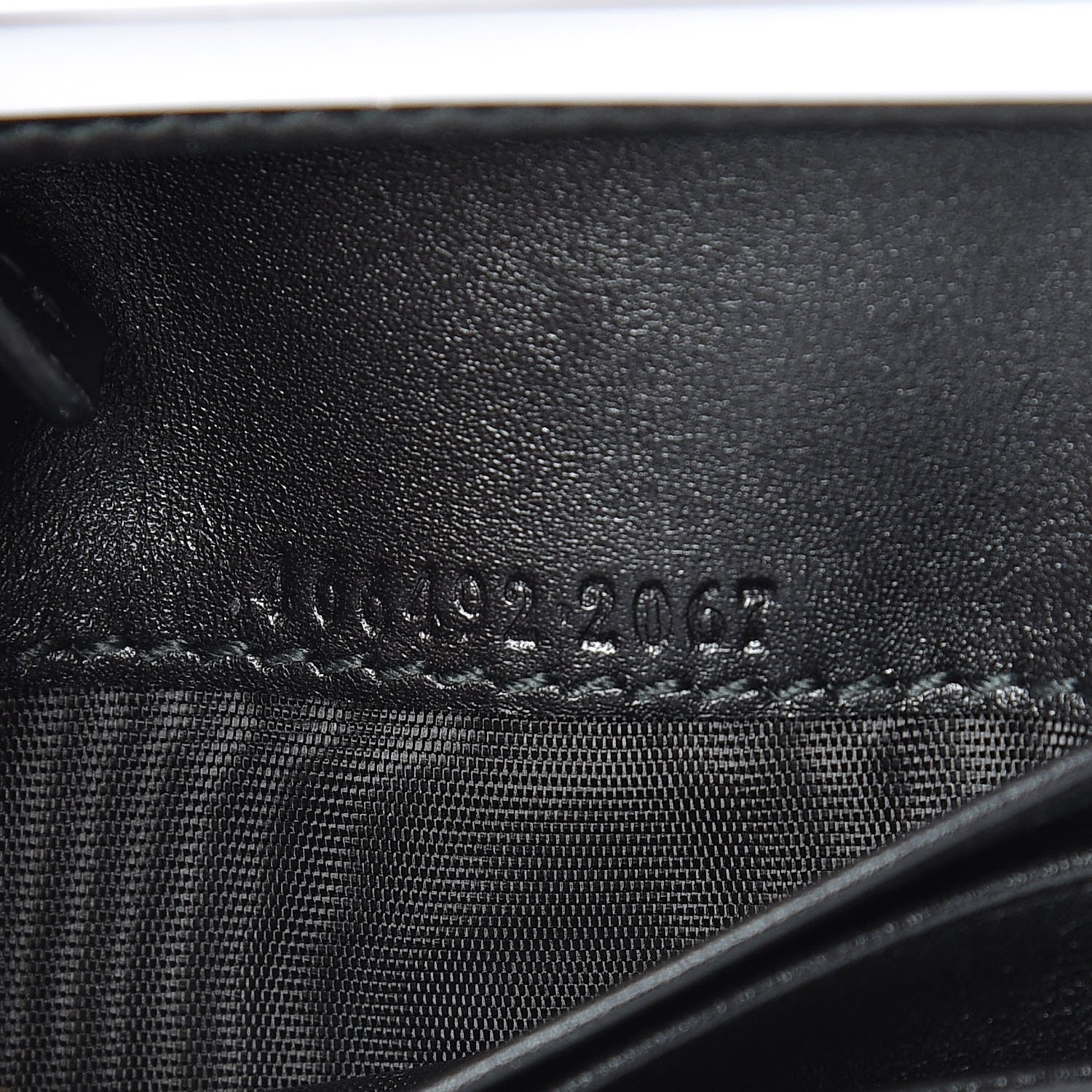 Gucci Calfskin Matelasse GG Marmont Card Case Wallet Black 7 of 11