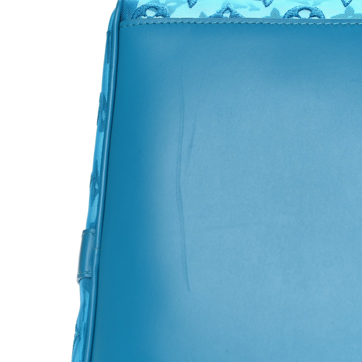 Monogram See Through Keepall Triangle Bandouliere 50 Turquoise