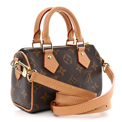 Louis Vuitton Monogram Nano Speedy Bandouliere 3 of 11