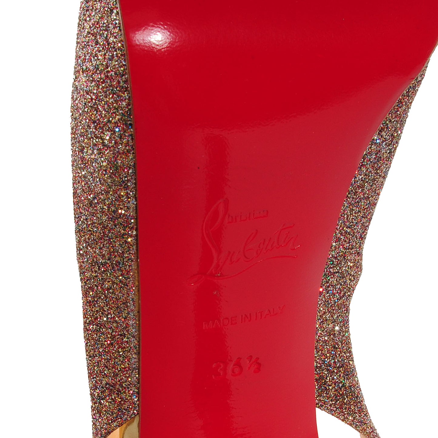 Glitter No Prive 120 Pumps 36.5 Multicolor