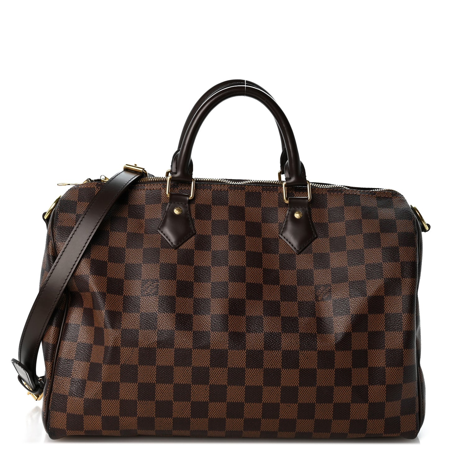 Damier Ebene Speedy Bandouliere 35