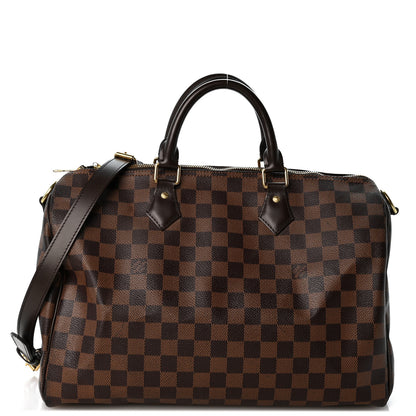 Louis Vuitton Damier Ebene Speedy Bandouliere 35 1 of 13