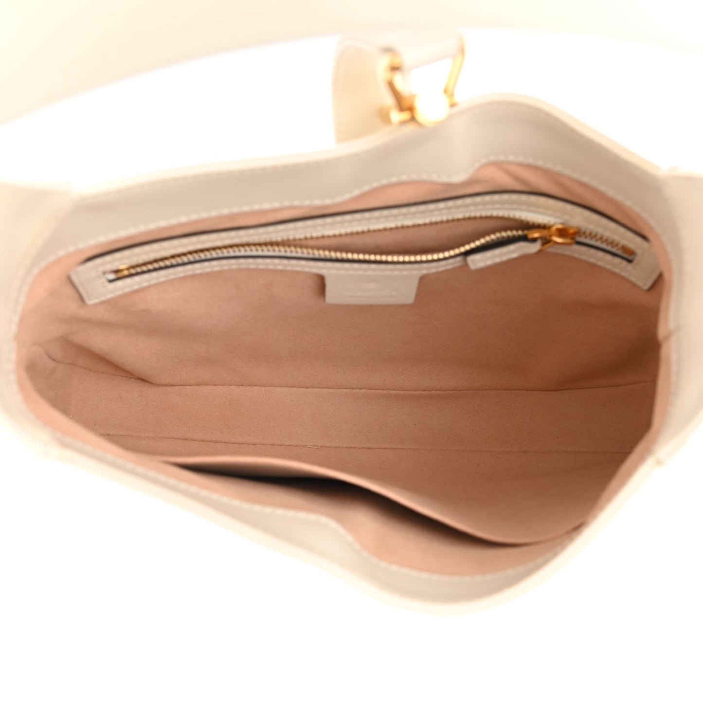Boarded Dyana Lux Calfskin Small Jackie 1961 Hobo Mystic White