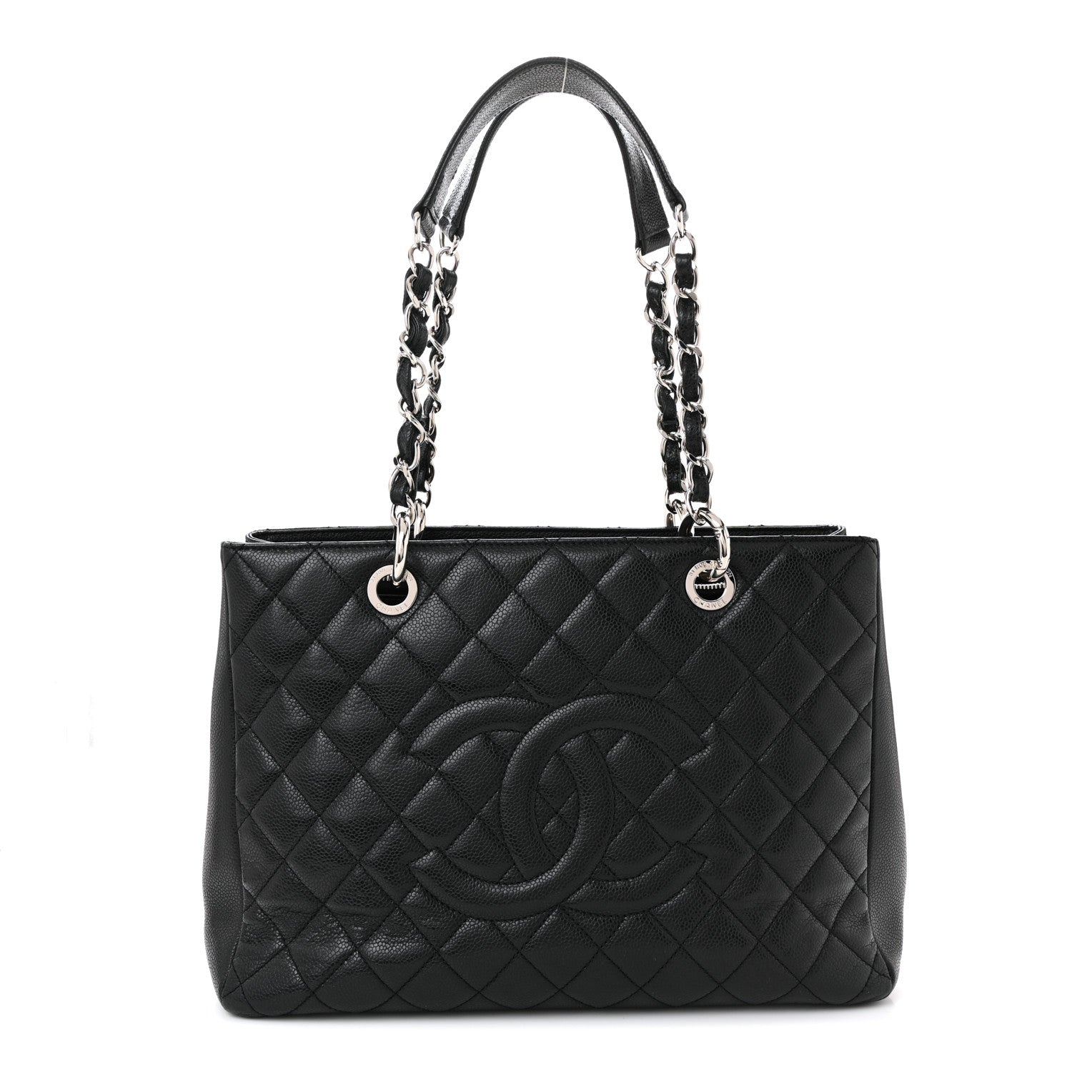 Chanel Caviar Quilted Grand Shopping Tote GST 1 of 10