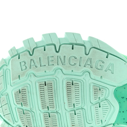 Balenciaga Rubber Mesh Fabric Monocolor Recycled Sole Womens Track Sneakers 38 Mint 8 of 9
