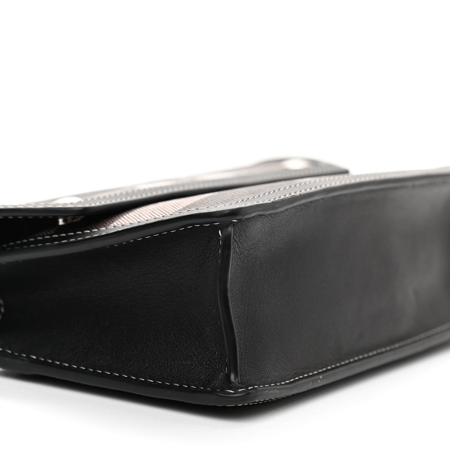 E-Canvas Giant Check Oscar Crossbody Dark Birch