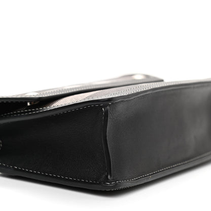 Burberry E-Canvas Giant Check Oscar Crossbody Dark Birch 7 of 8