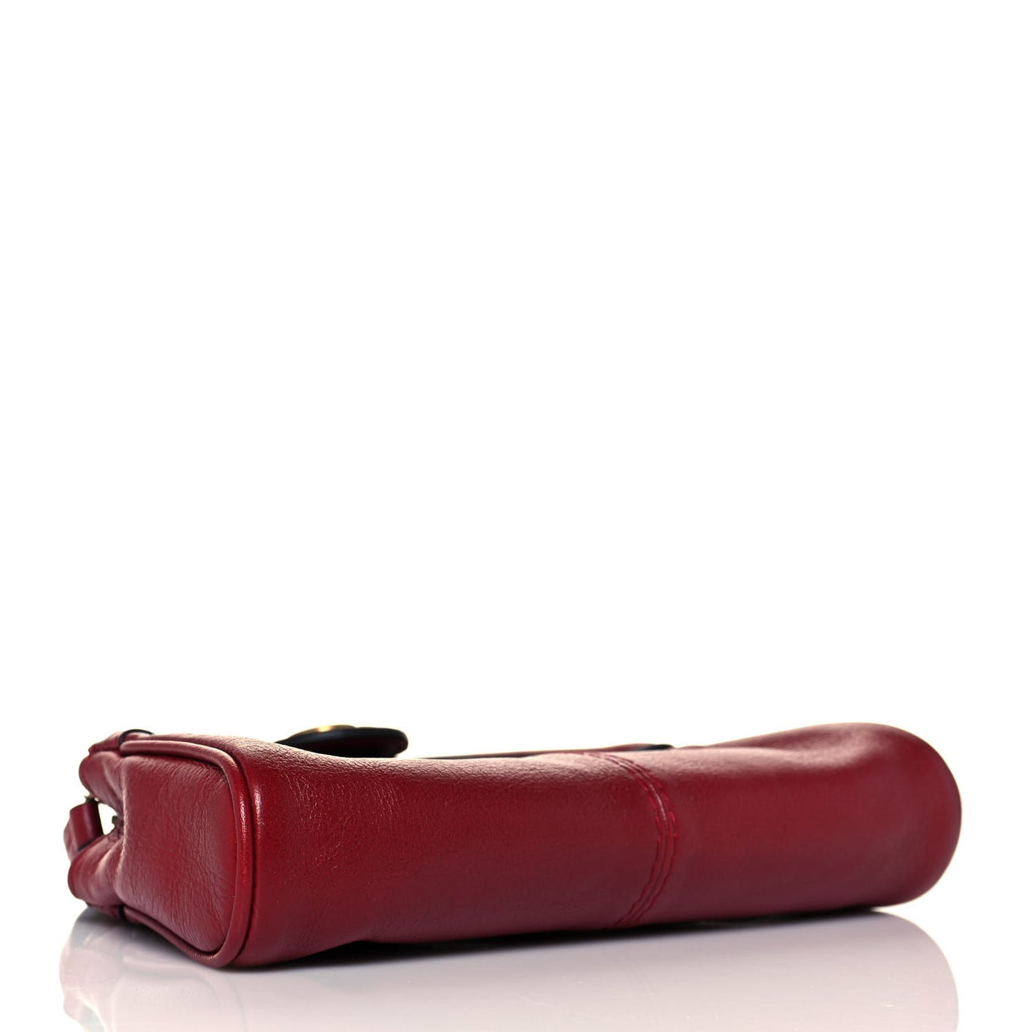 Piuma Lux Calfskin Re(Belle) Clutch Romantic Cerise
