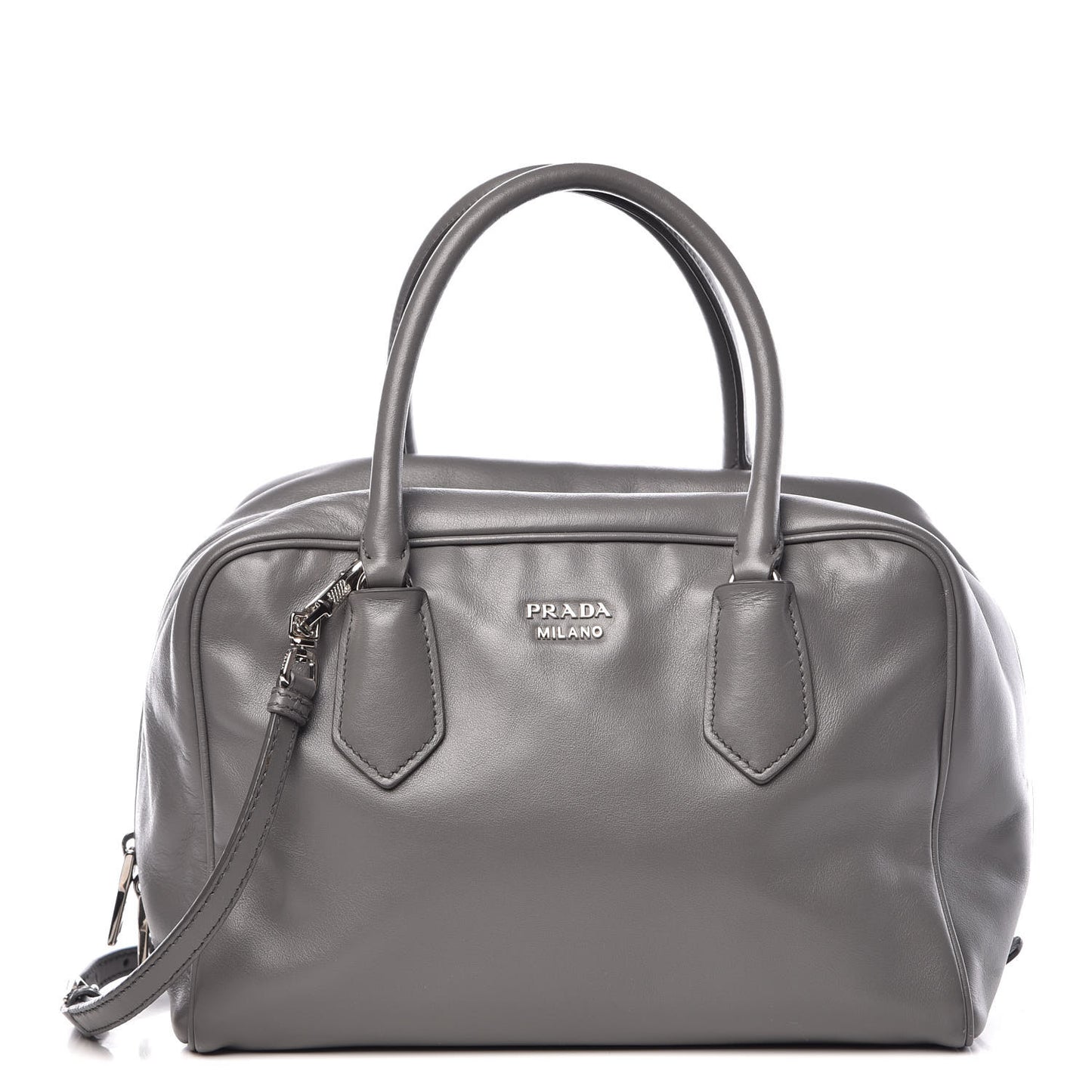 Soft Calfskin Small Inside Tote Marmo Salvia