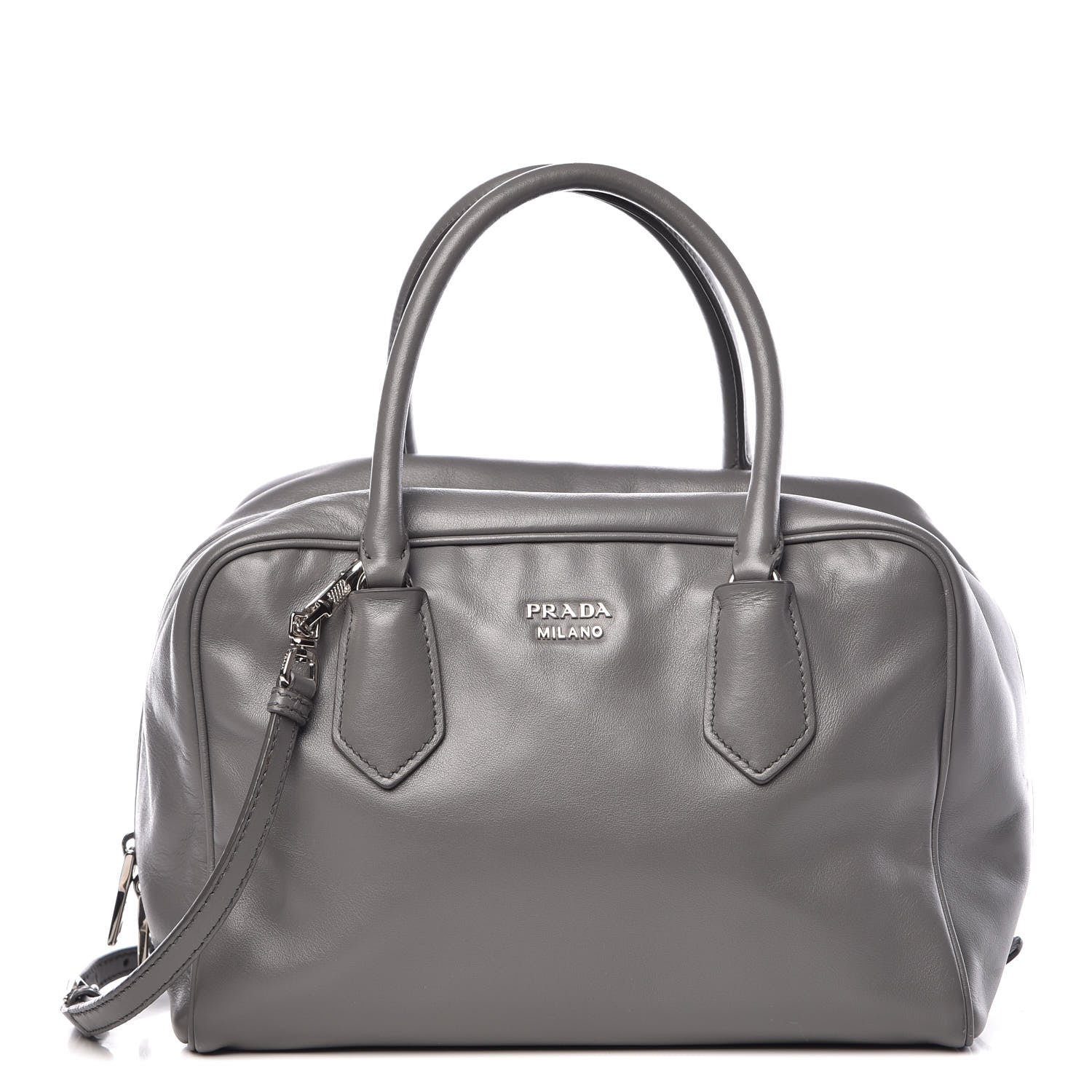 Prada Soft Calfskin Small Inside Tote Marmo Salvia 1 of 12