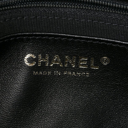 Chanel Lambskin Quilted Bicolor Flap Black Beige 6 of 9