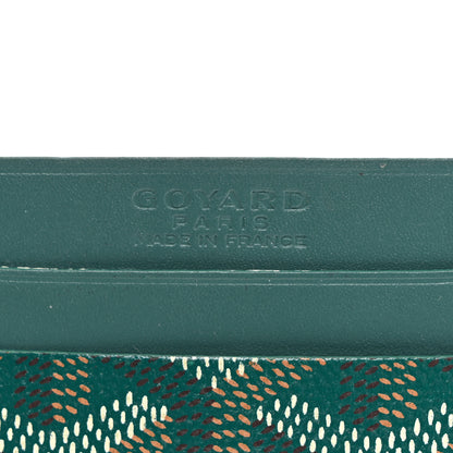Goyard Goyardine Saint Sulpice Card Holder Green 6 of 9