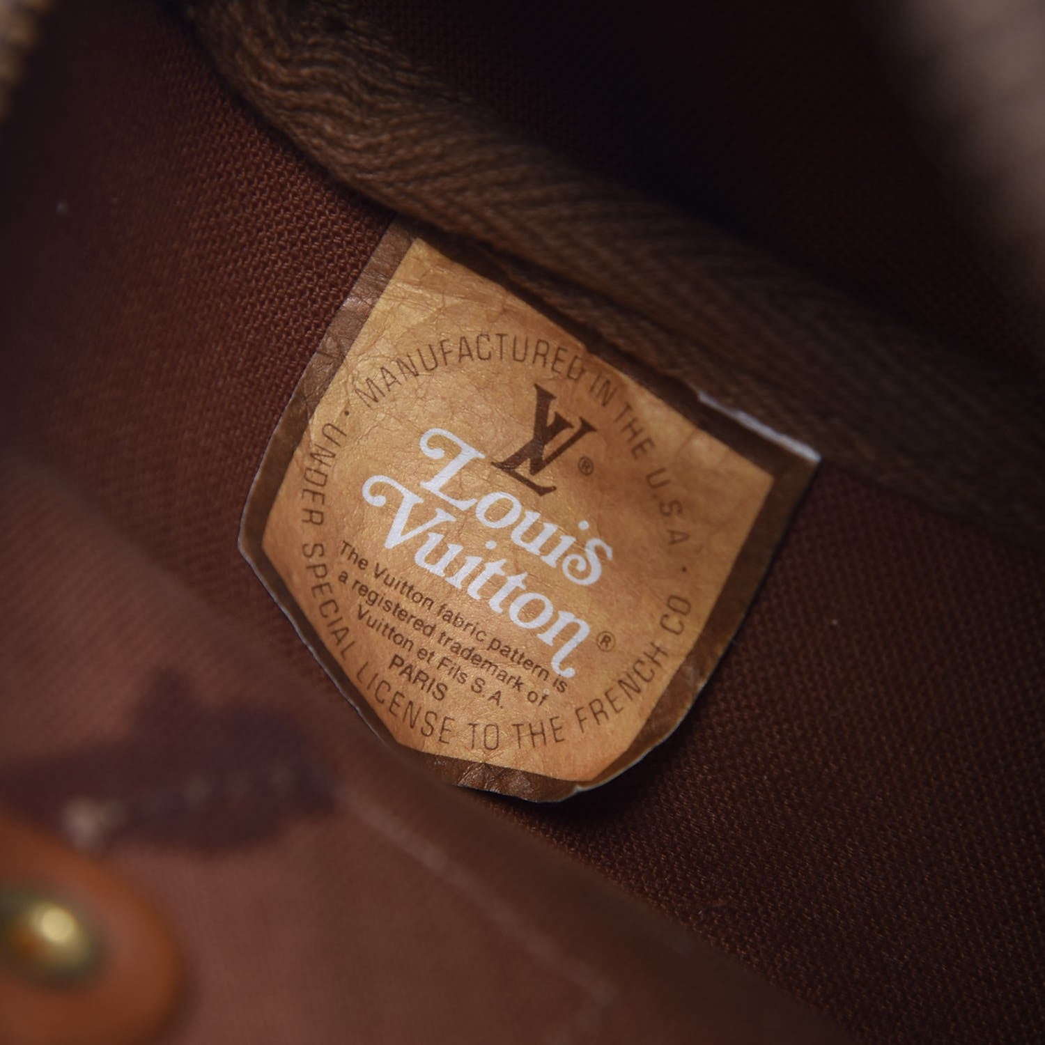 Louis Vuitton Monogram French Company Speedy 30 6 of 23