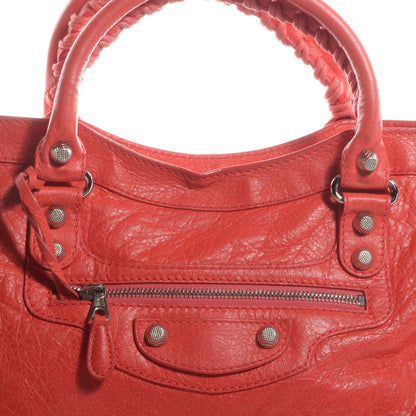 Balenciaga Agneau Giant 12 Silver Hardware City Rose Corail 9 of 11