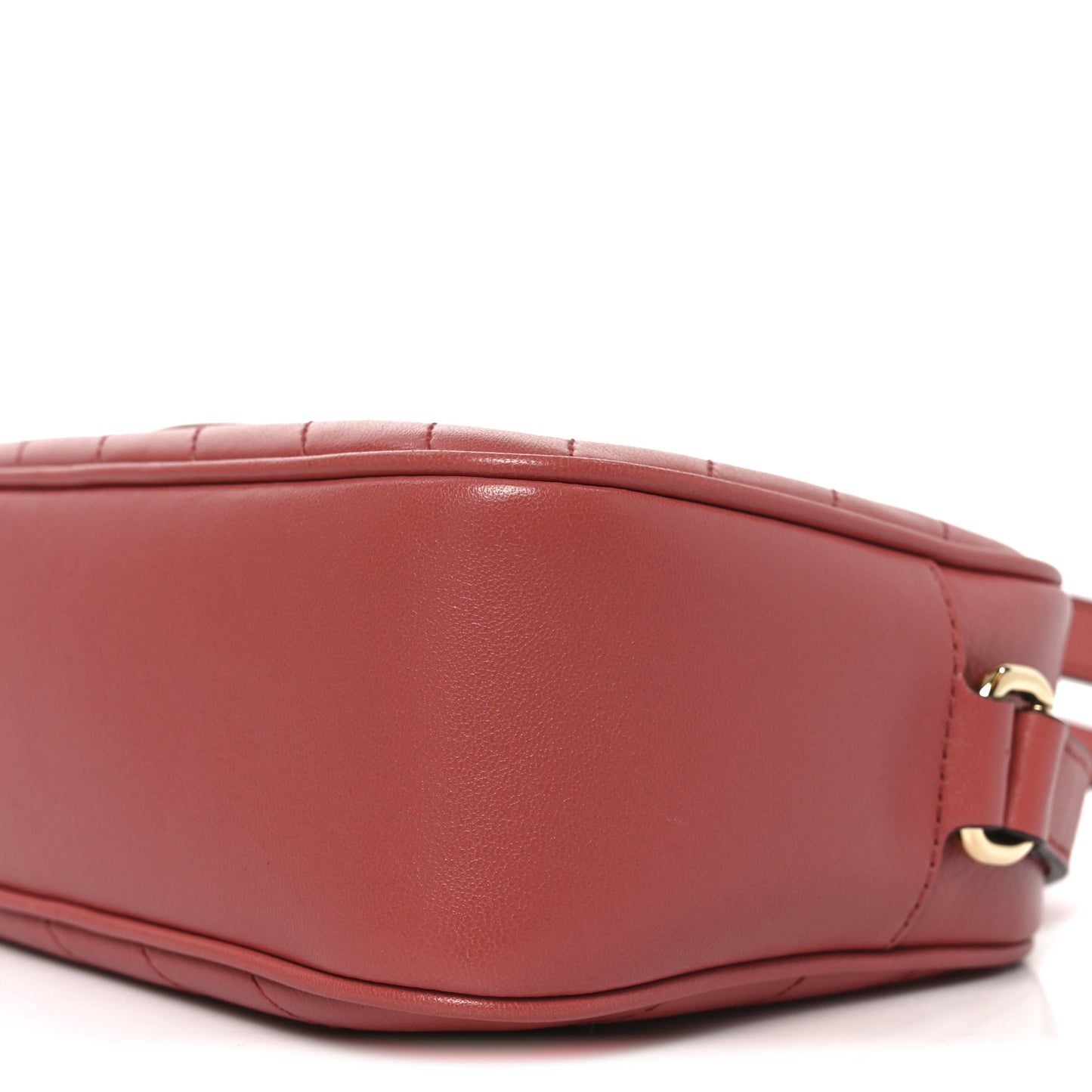 Sakai Be Green Calfskin Diagonal Stitched Small Blondie Shoulder Bag Gorgeus Grace