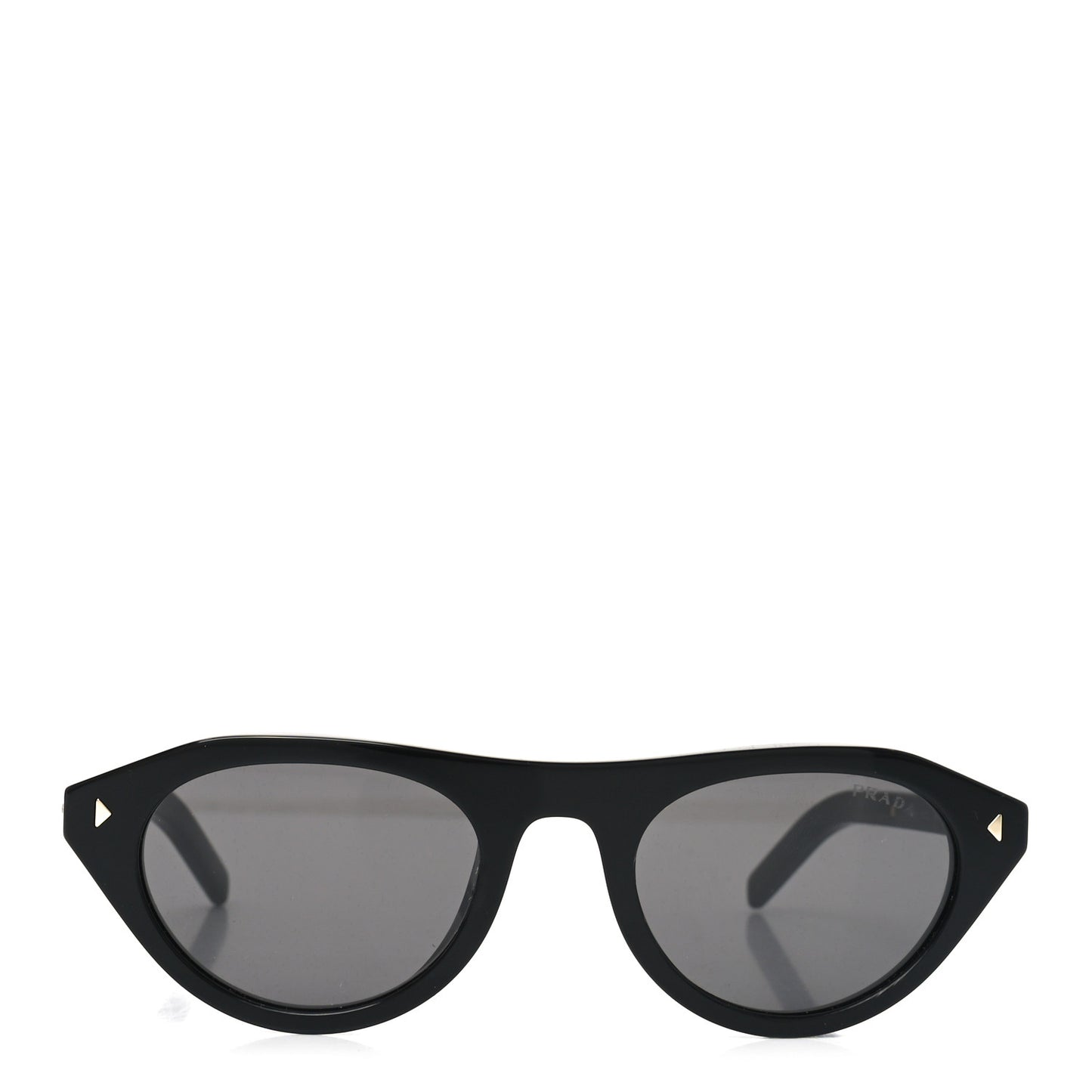 Acetate Iconic Metal Plaque Sunglasses SPR B15 Black