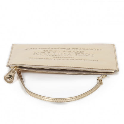 Louis Vuitton Monogram Miroir Inventeur Pochette Plat Dore Gold 4 of 11