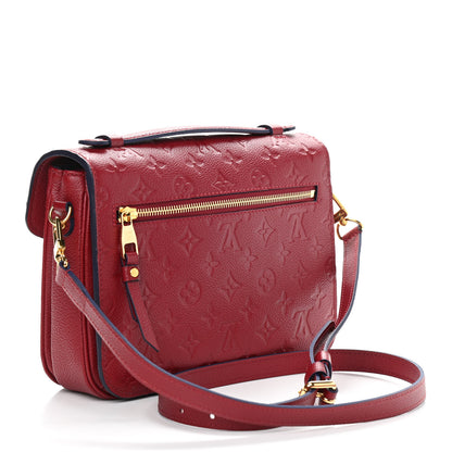 Louis Vuitton Empreinte Pochette Metis Cherry Berry 3 of 10