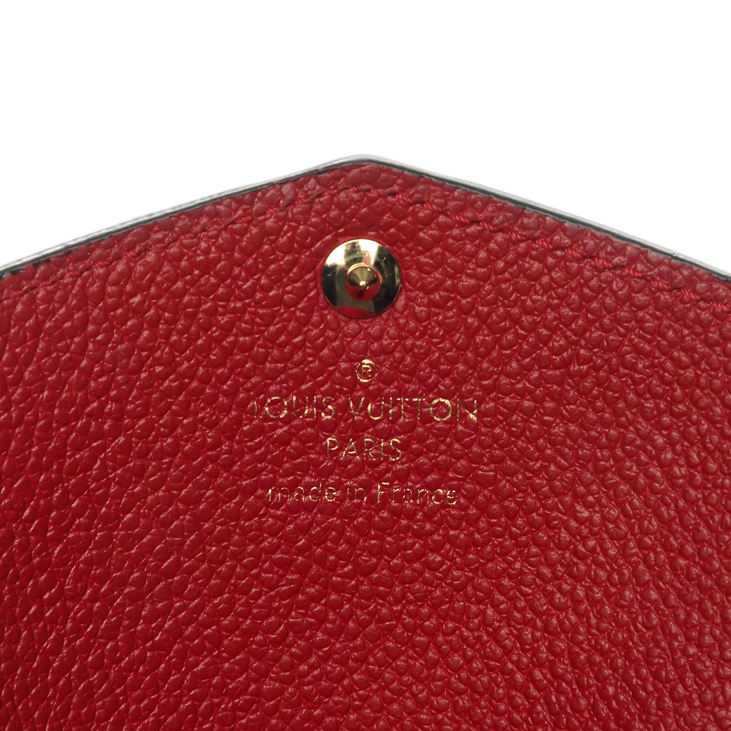 Louis Vuitton Empreinte Key Pouch Cherry 6 of 7
