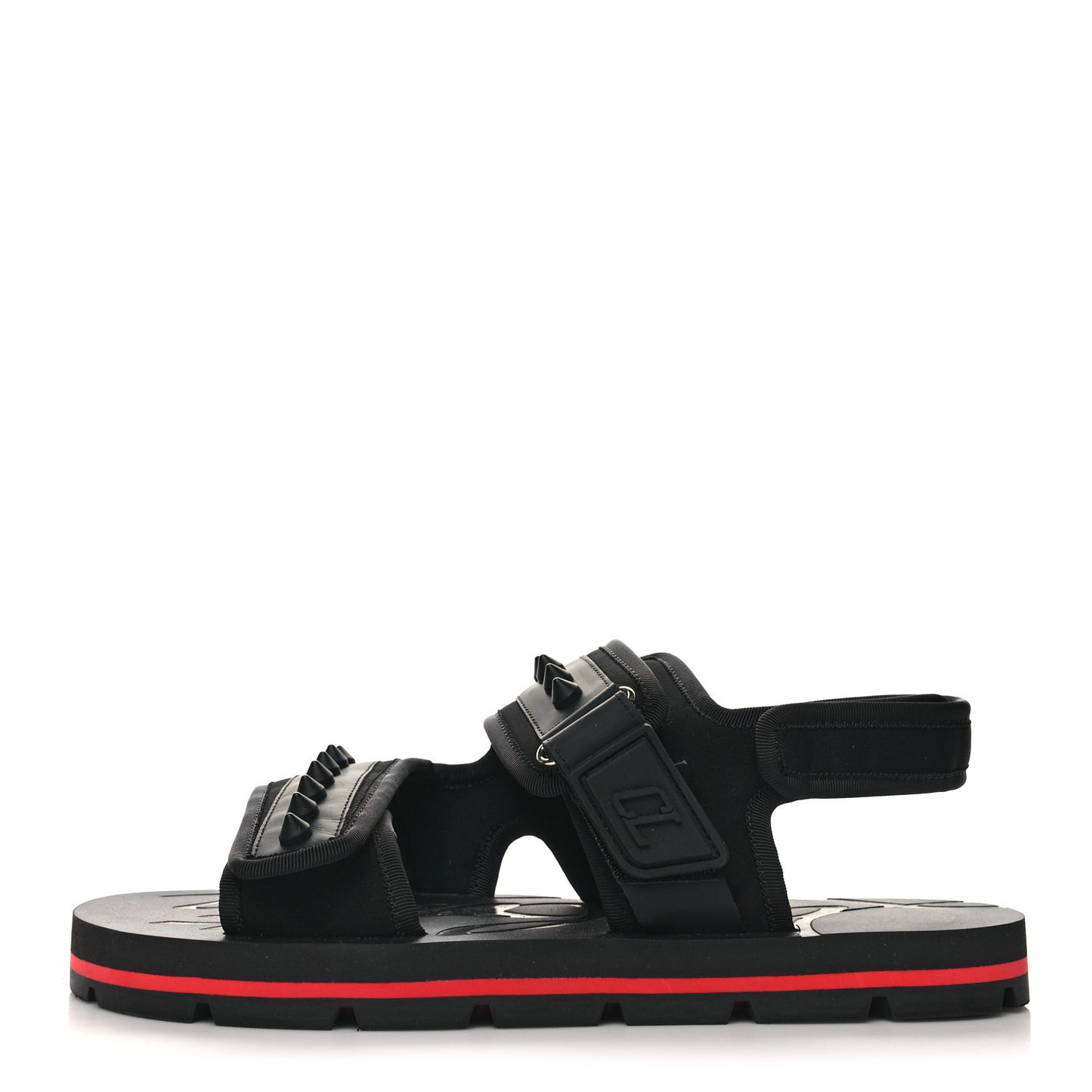Neoprene Mens Siwa Flat Sandal 41 Black