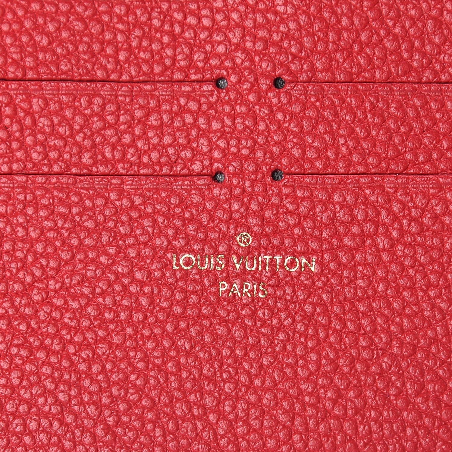 Louis Vuitton Empreinte Pochette Felicie Chain Wallet Cherry 9 of 11