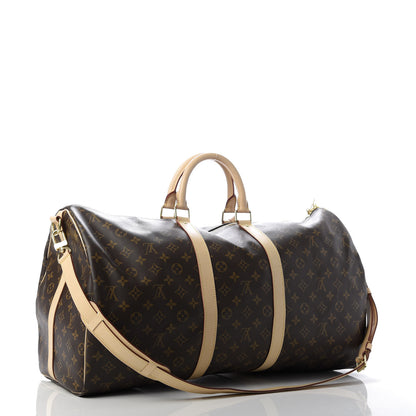 Louis Vuitton Monogram Keepall Bandouliere 55 2 of 8