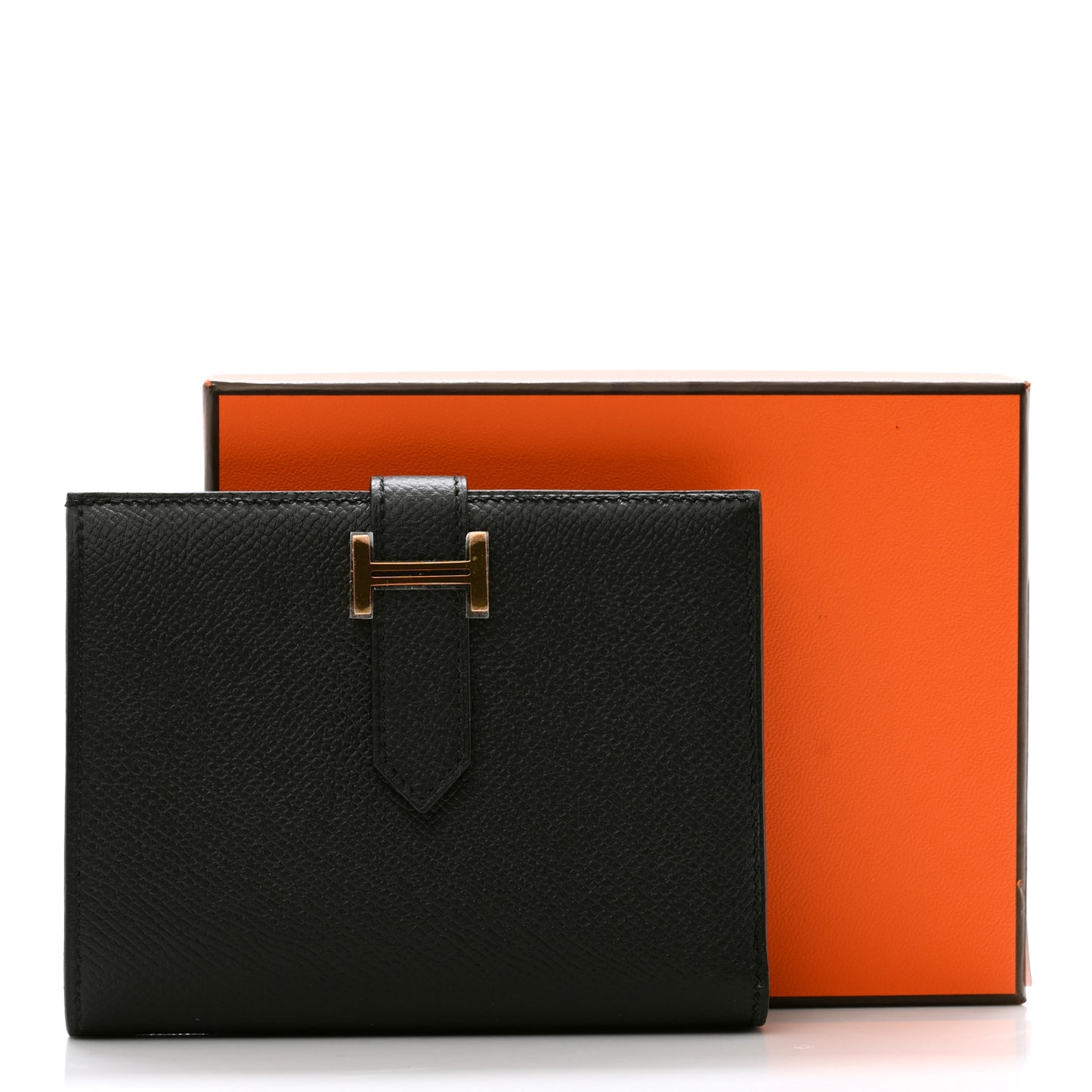 Epsom Bearn Compact Wallet Black