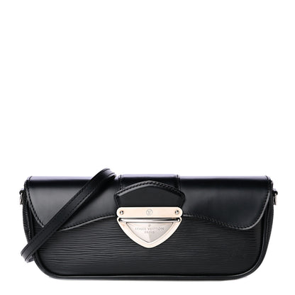 Louis Vuitton Epi Montaigne Clutch Black 1 of 11