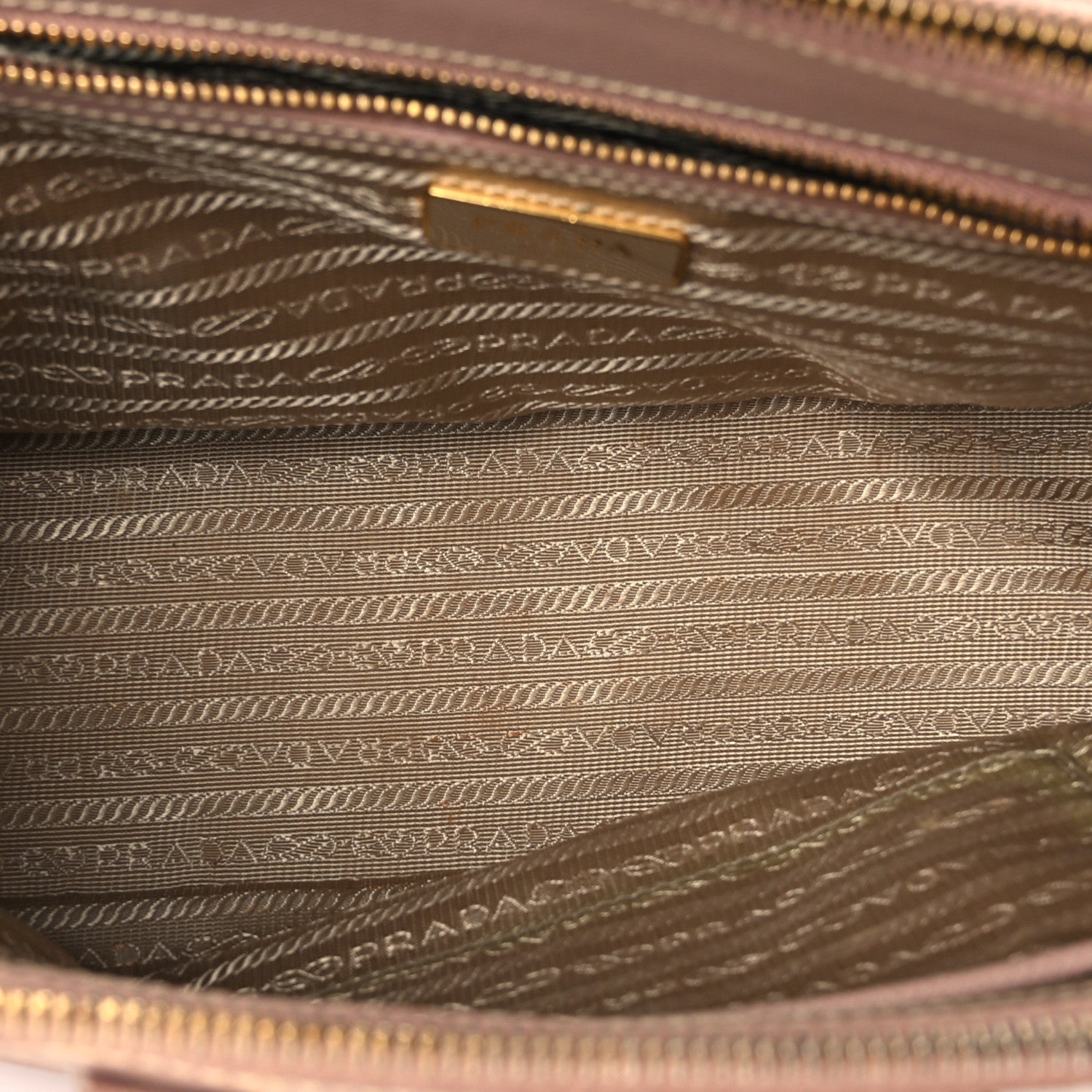 Prada Saffiano Small Galleria Double Zip Tote Cammeo 4 of 12