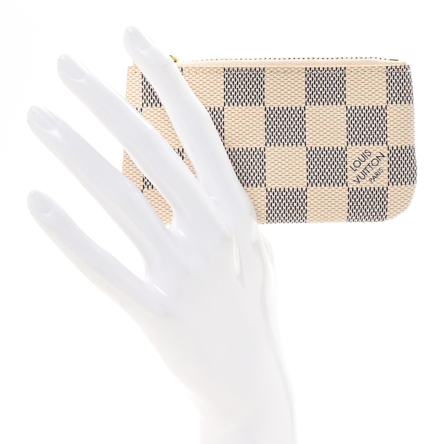 Louis Vuitton Damier Azur Key Pouch 2 of 7