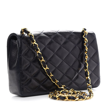 Chanel Lambskin Quilted Single Flap Black 2 of 10