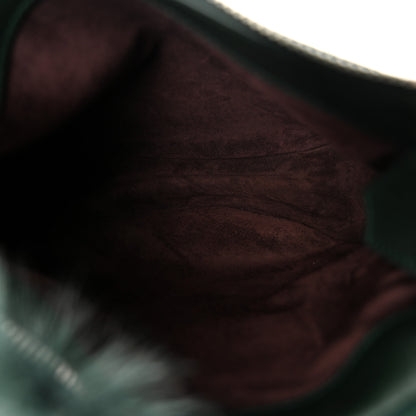 Burberry Shearling Small Knight Crossbody Bag Vine 5 of 9