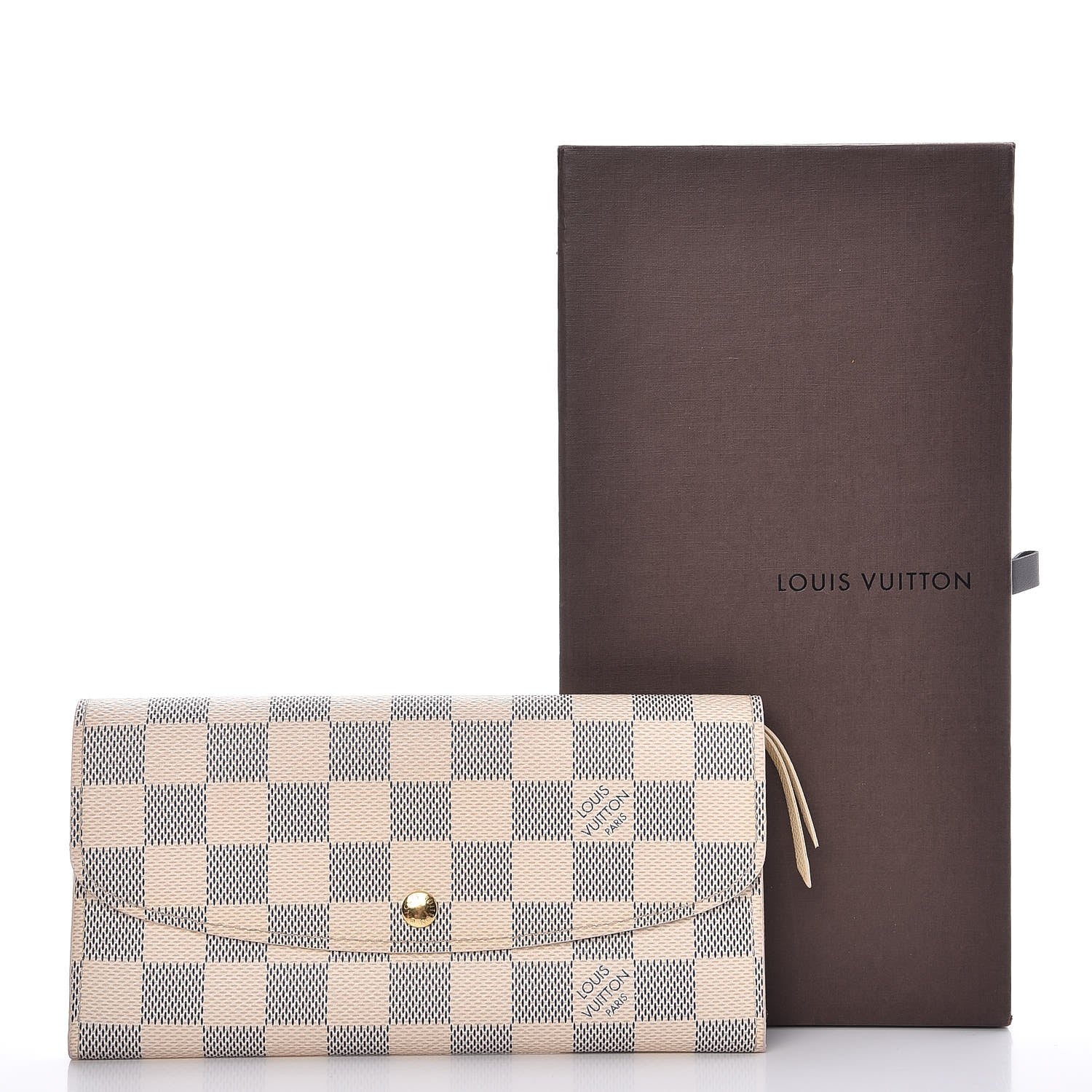 Louis Vuitton Damier Azur Emilie Wallet 10 of 10