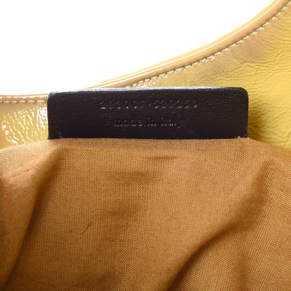 Saint Laurent Patent Belle de Jour Cabas Tote Yellow 7 of 16