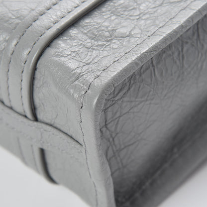 Balenciaga Agneau XXS Bazar Shopper Tote Gris Haussmannien 16 of 18