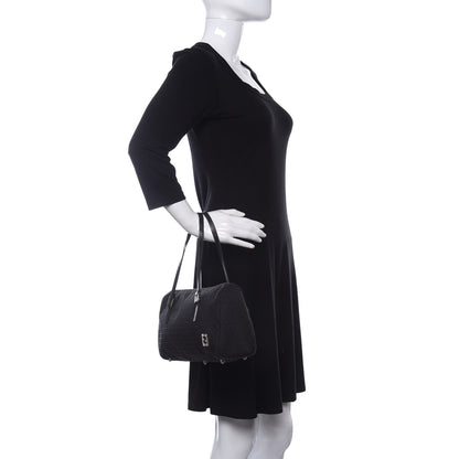 Fendi Zucchino Shoulder Bag Black 2 of 10