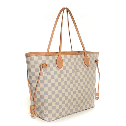 Louis Vuitton Damier Azur Neverfull MM 3 of 8