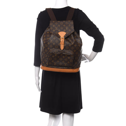 Louis Vuitton Monogram Montsouris GM Backpack 2 of 9