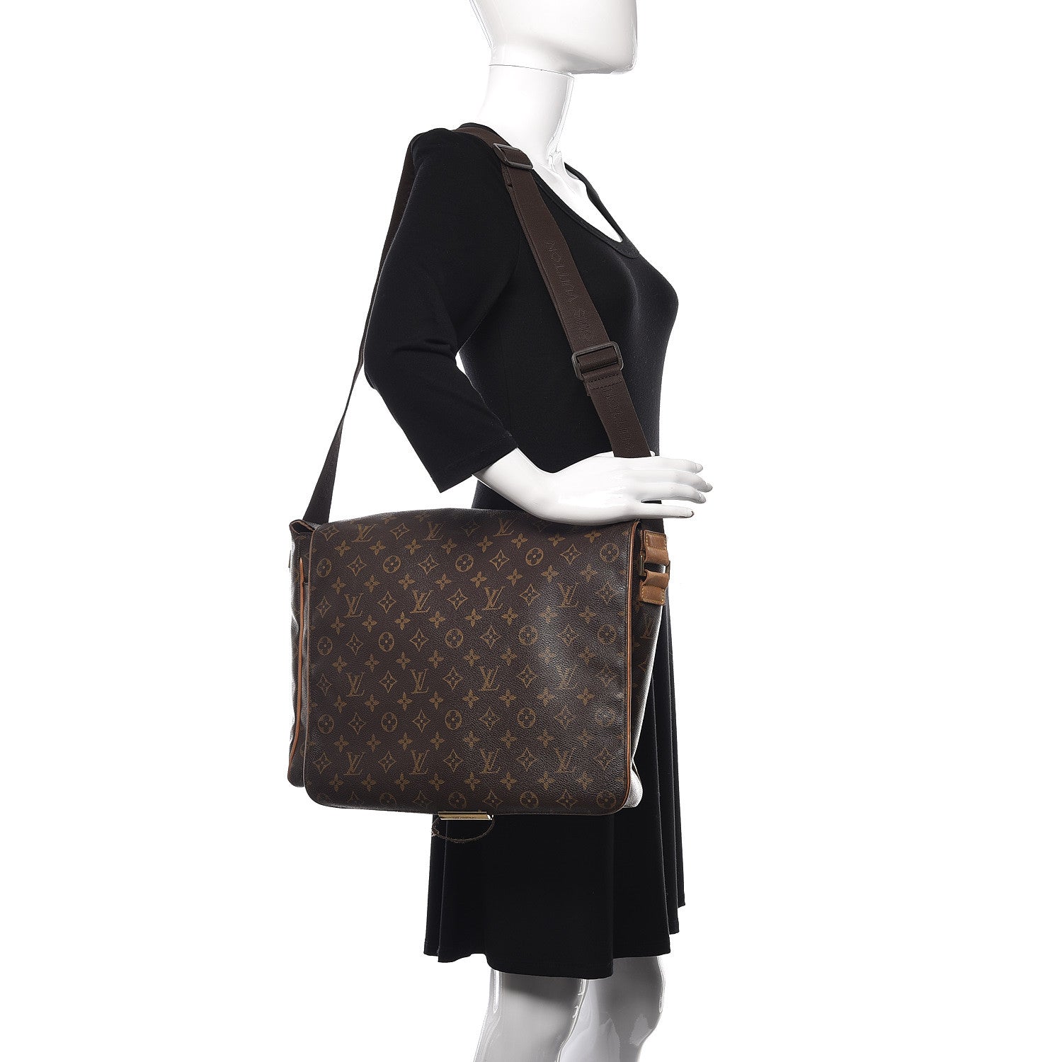 Louis Vuitton Monogram Abbesses Messenger Bag 2 of 13