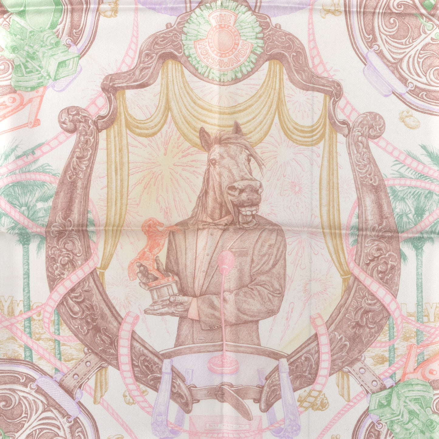 Silk Horsawards Scarf 90