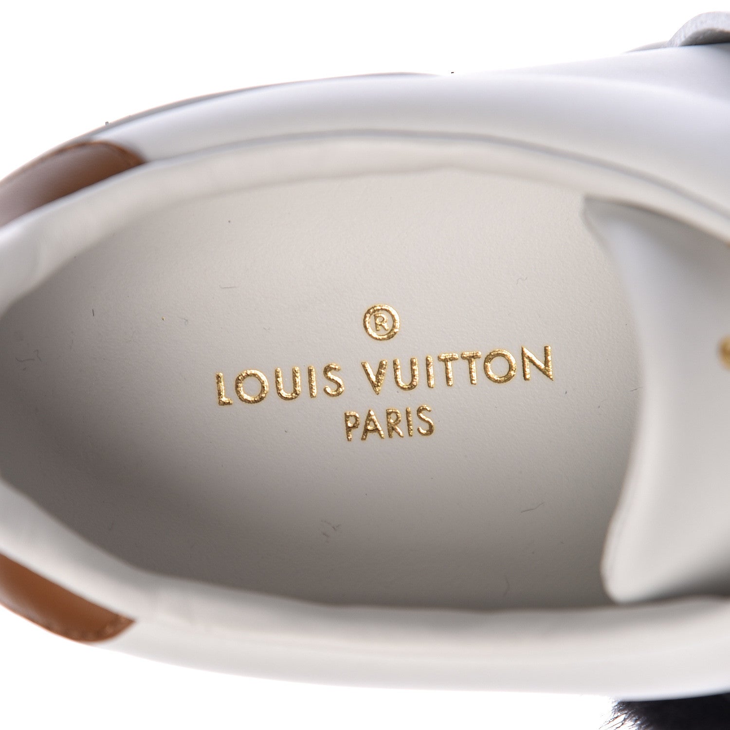 Louis Vuitton Calfskin Mink Fur Frontrow Sneakers 37.5 White 8 of 9