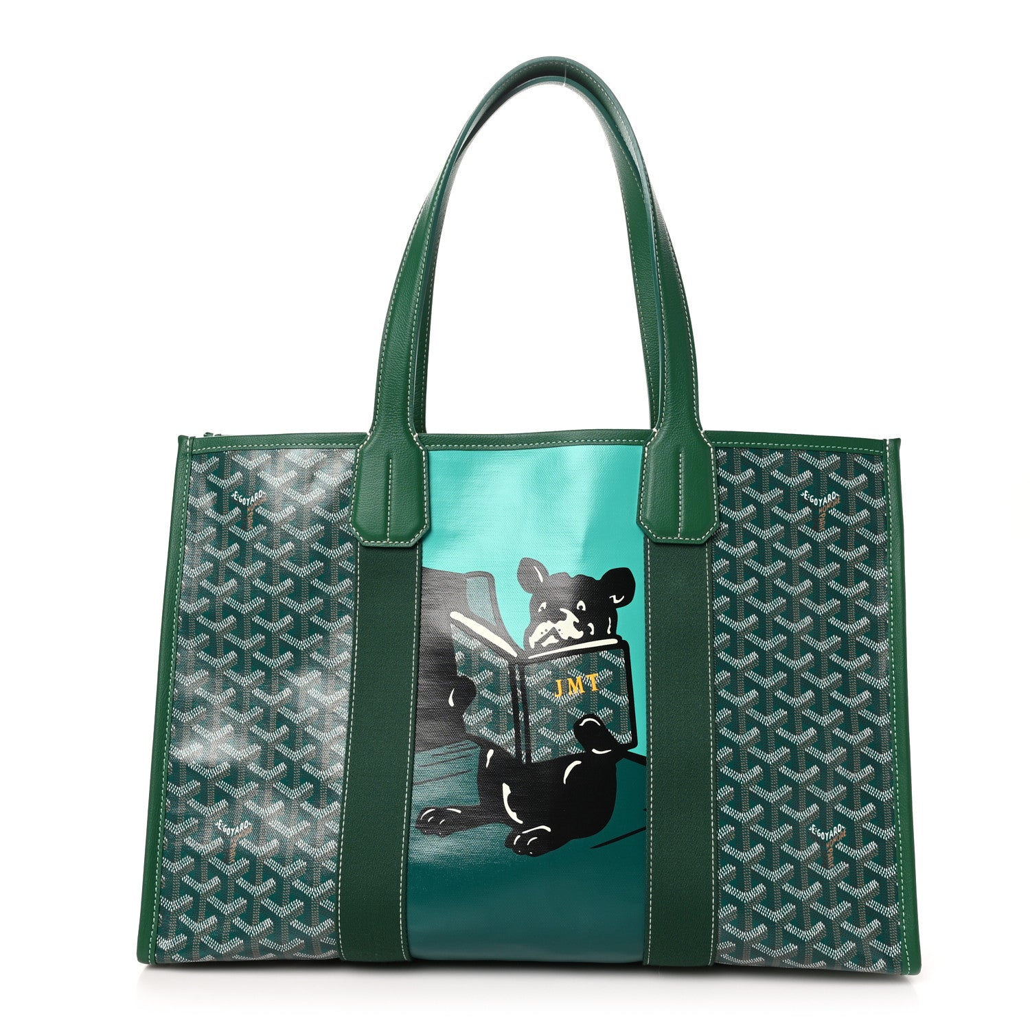 Goyard Goyardine Villette Tote Green 1 of 10