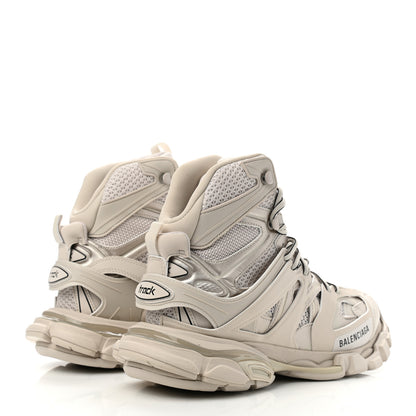 Balenciaga Mesh Nylon Womens Track Hike Sneakers 40 Full Beige 4 of 8