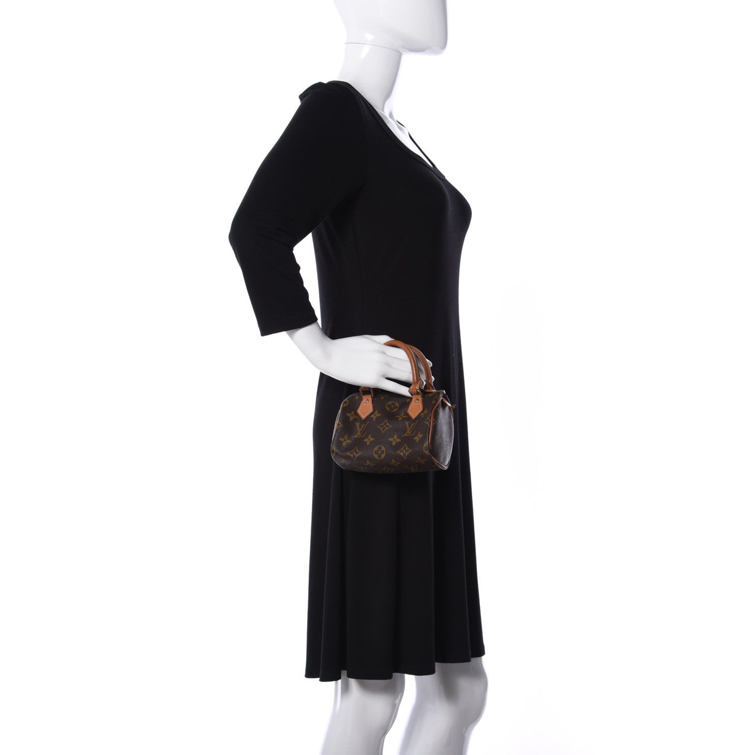 Louis Vuitton Monogram Mini Sac HL Speedy 2 of 8