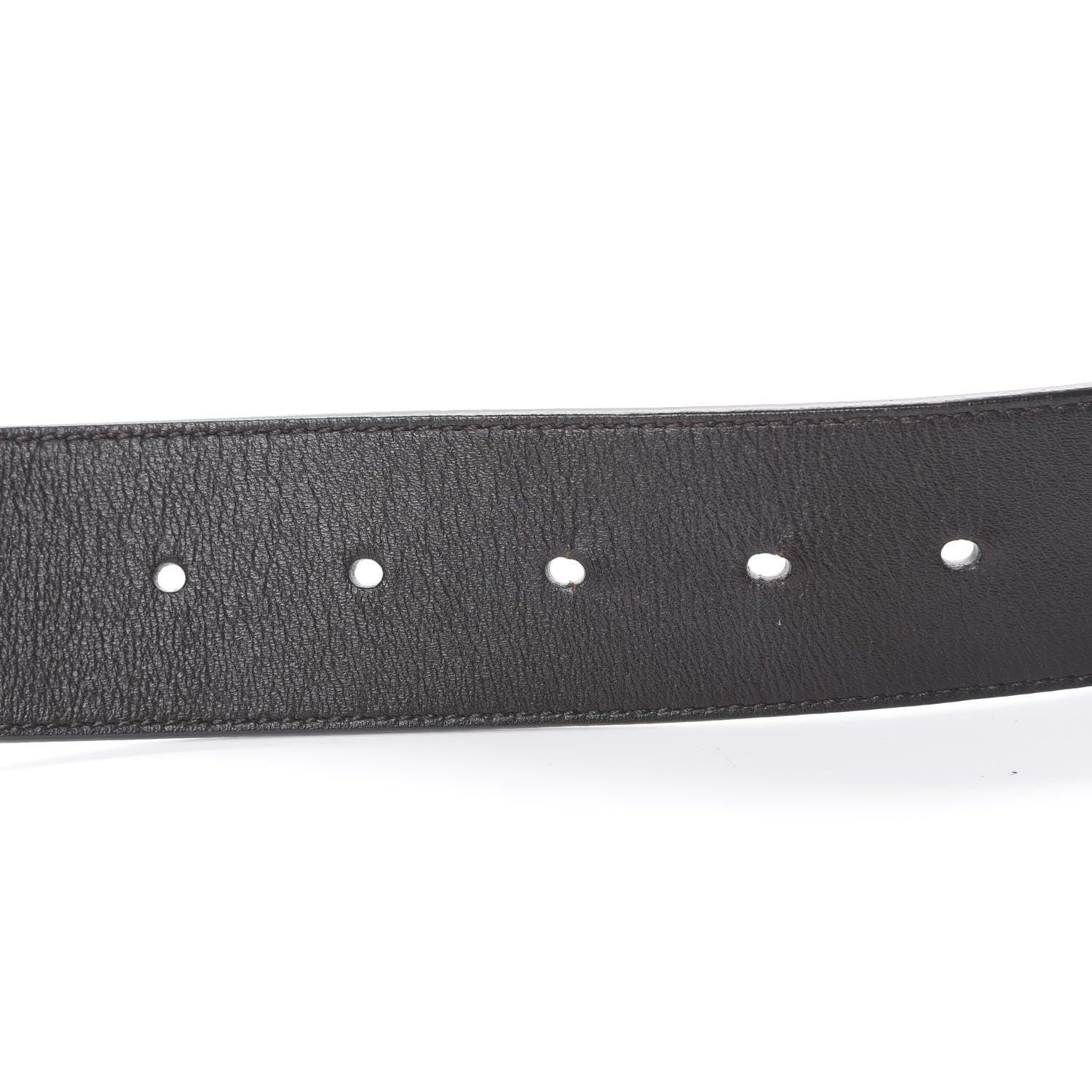 Gucci Moon Calfskin Nickel Double G 40mm Belt 95 38 Black 4 of 7